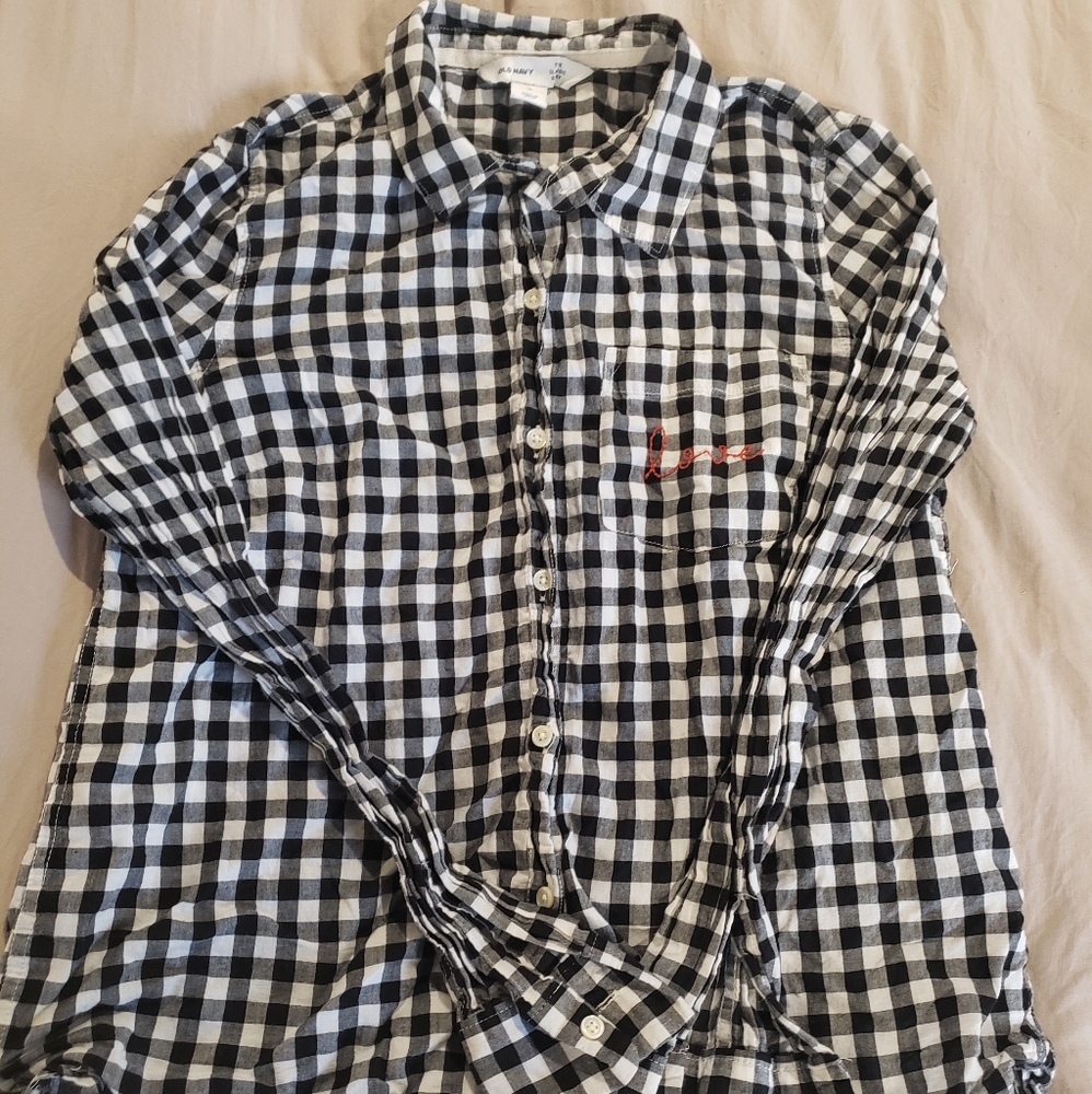Old Navy Checkered Shirt